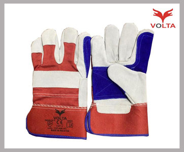 Double Palm Leather Working Gloves